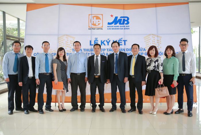 HPC LANDMARK 105: Hải Phát Thủ Đô hợp tác toàn diện với MB Ba Đình 2 hpc105 ky ket ngan hang 2 e1494564244630 2